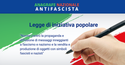 Raccolta firme per la legge di iniziativa popolare antifascista